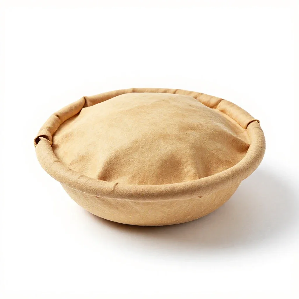 Porkpie isolated on a white background