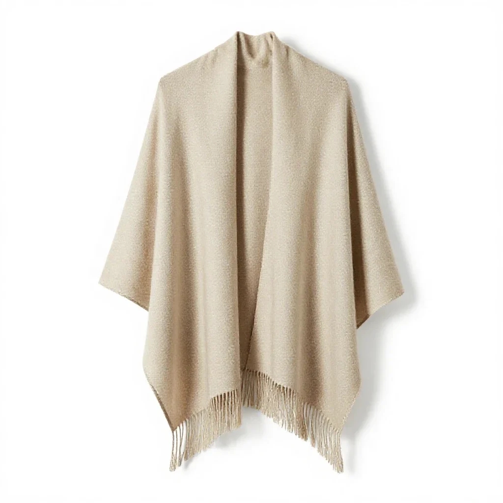 Prayer shawl isolated on a white background