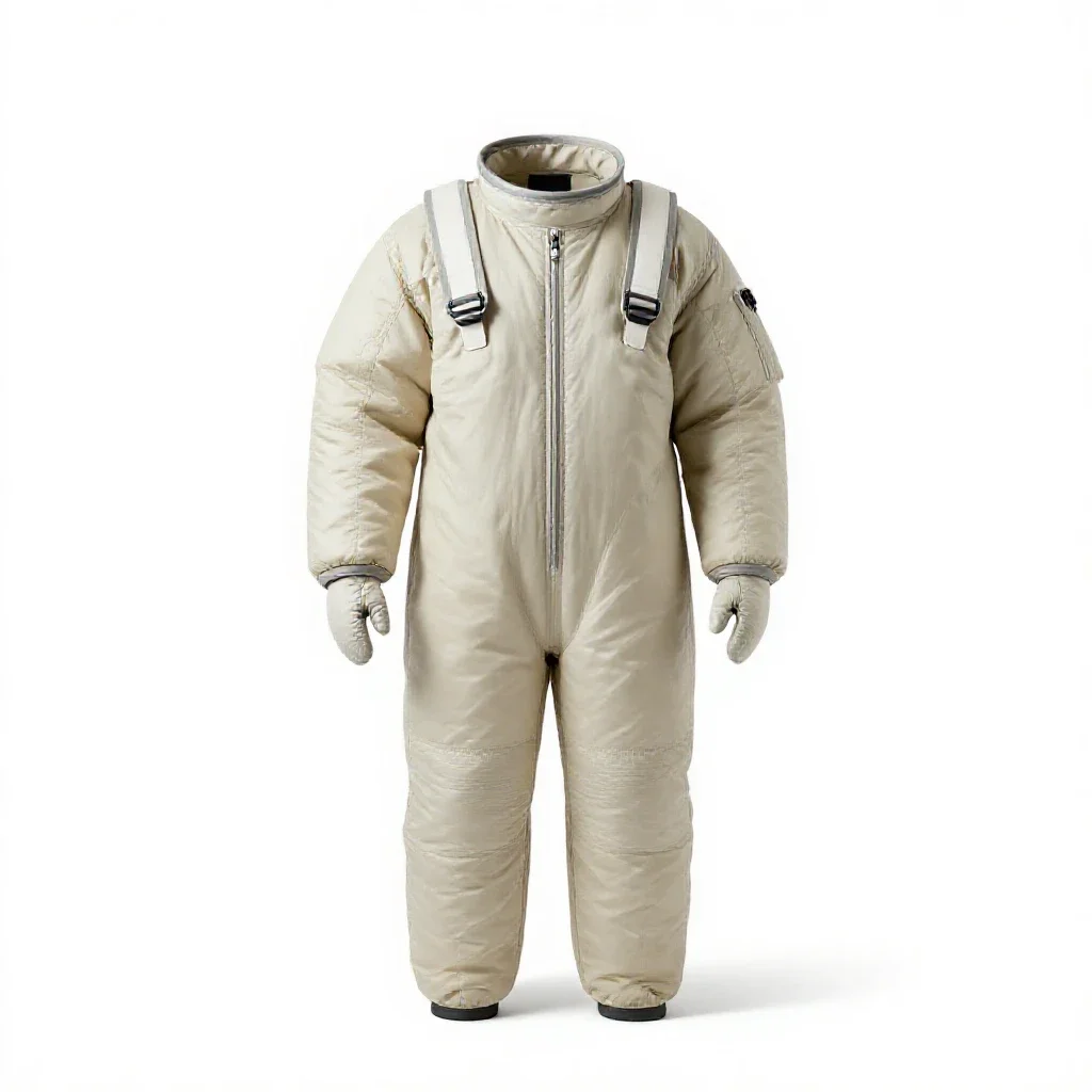 Pressure suit isolated on a white background
