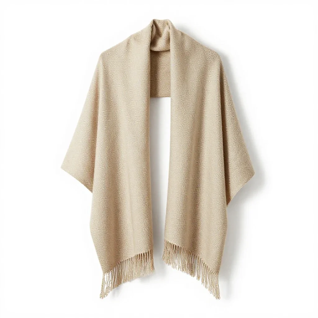 Rebozo isolated on a white background