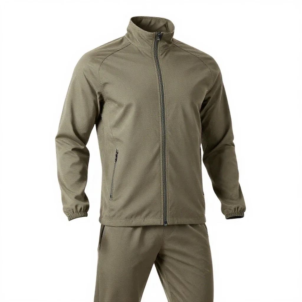 Running suit isolated on a white background