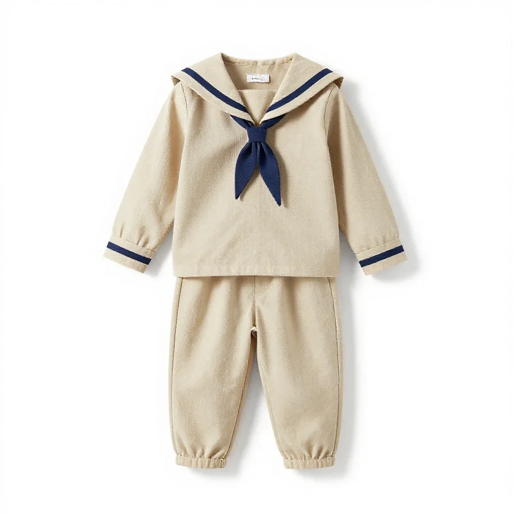 Sailor suit isolated on a white background