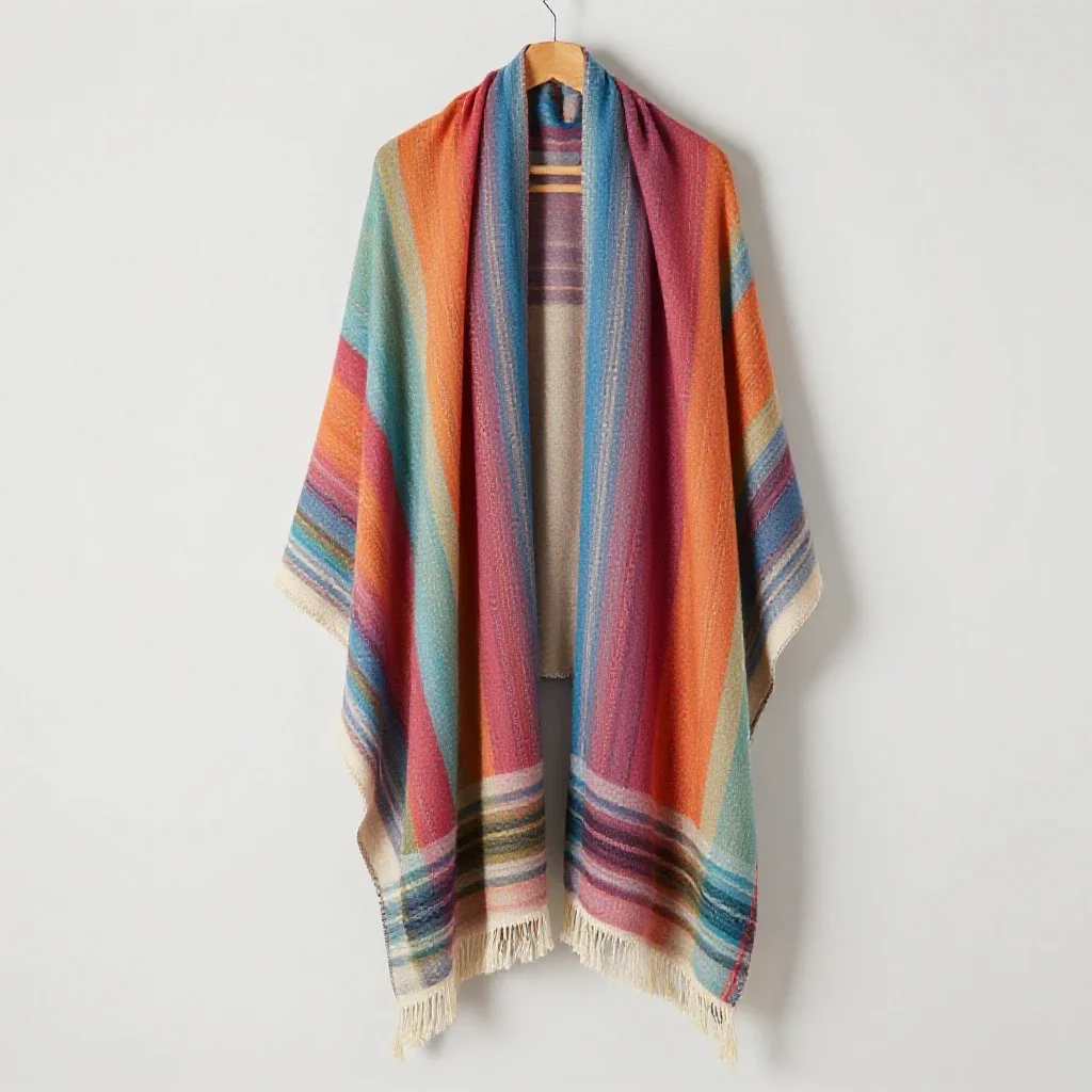 Serape isolated on a white background
