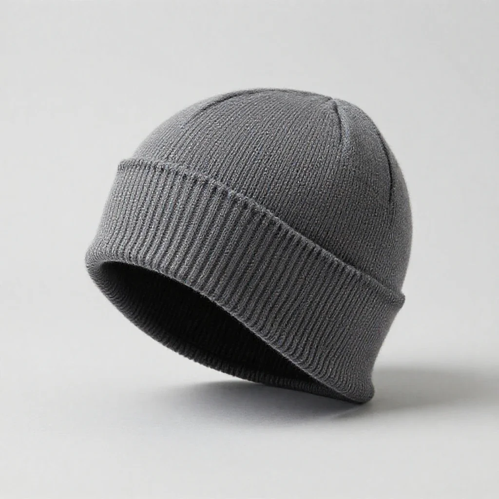 Ski cap isolated on a white background