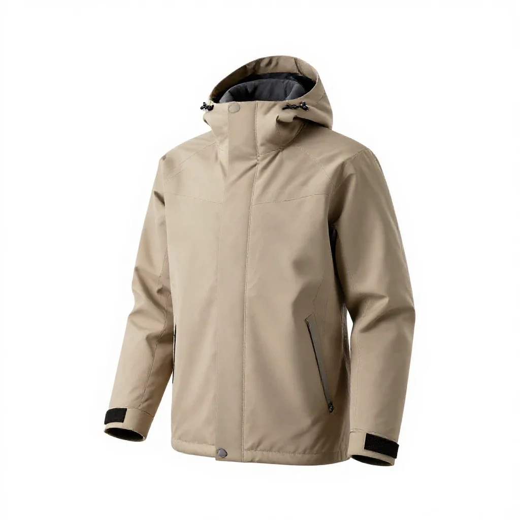 Ski parka isolated on a white background