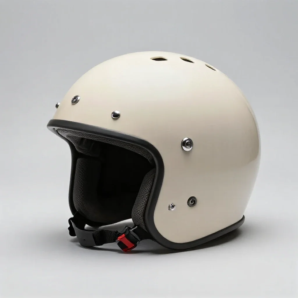 Skid lid isolated on a white background