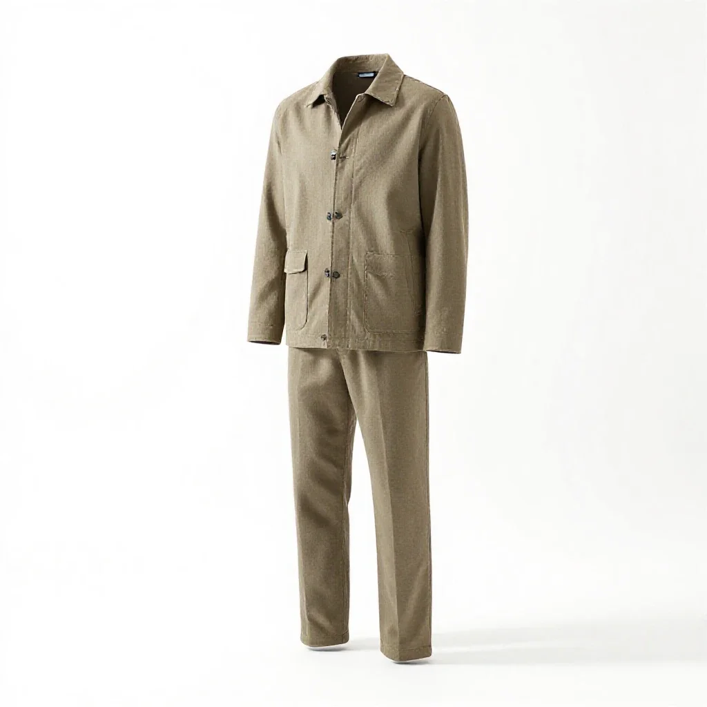 Slack suit isolated on a white background