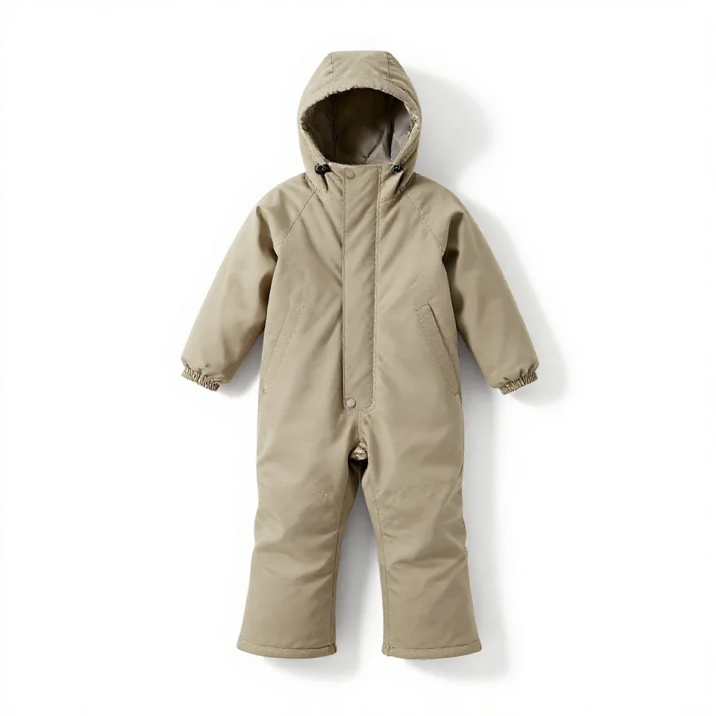Snowsuit isolated on a white background