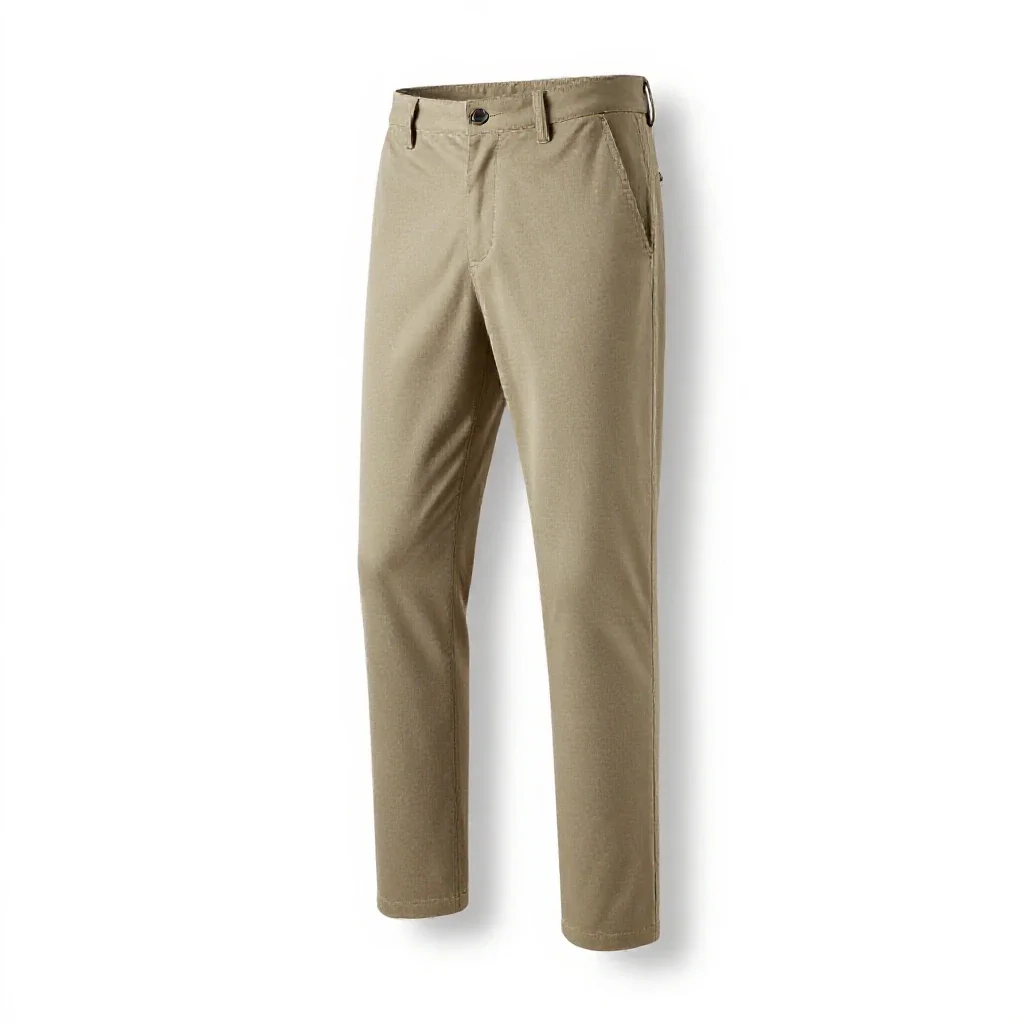 Stretch pants isolated on a white background