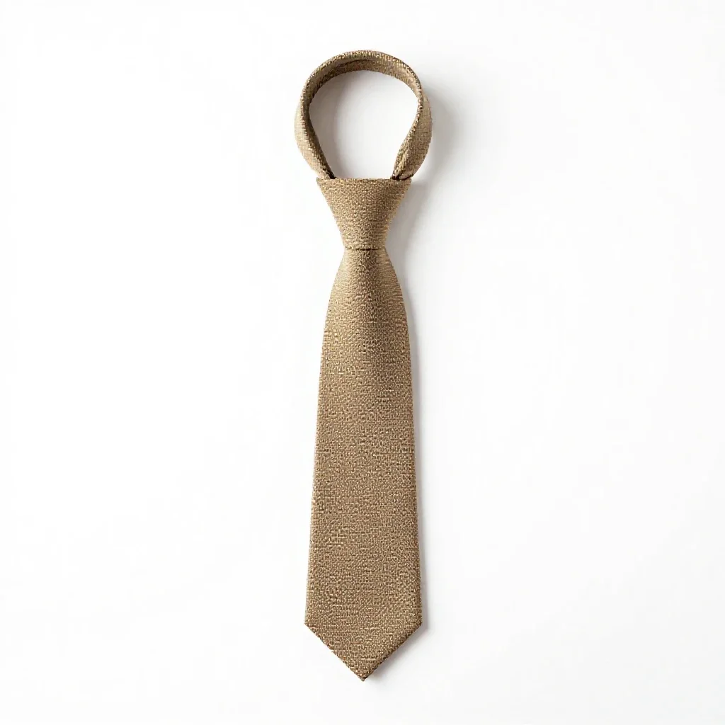 String tie isolated on a white background