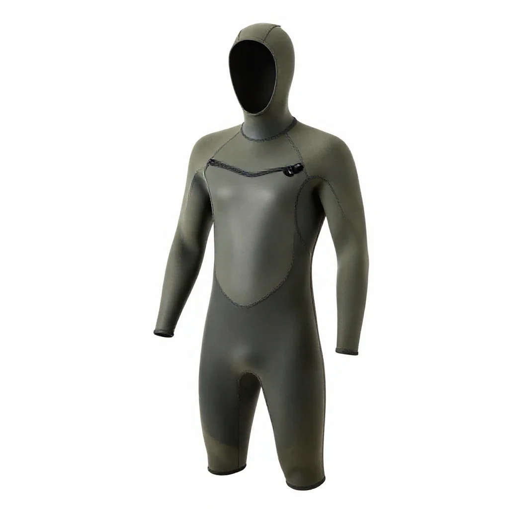 Wet suit isolated on a white background