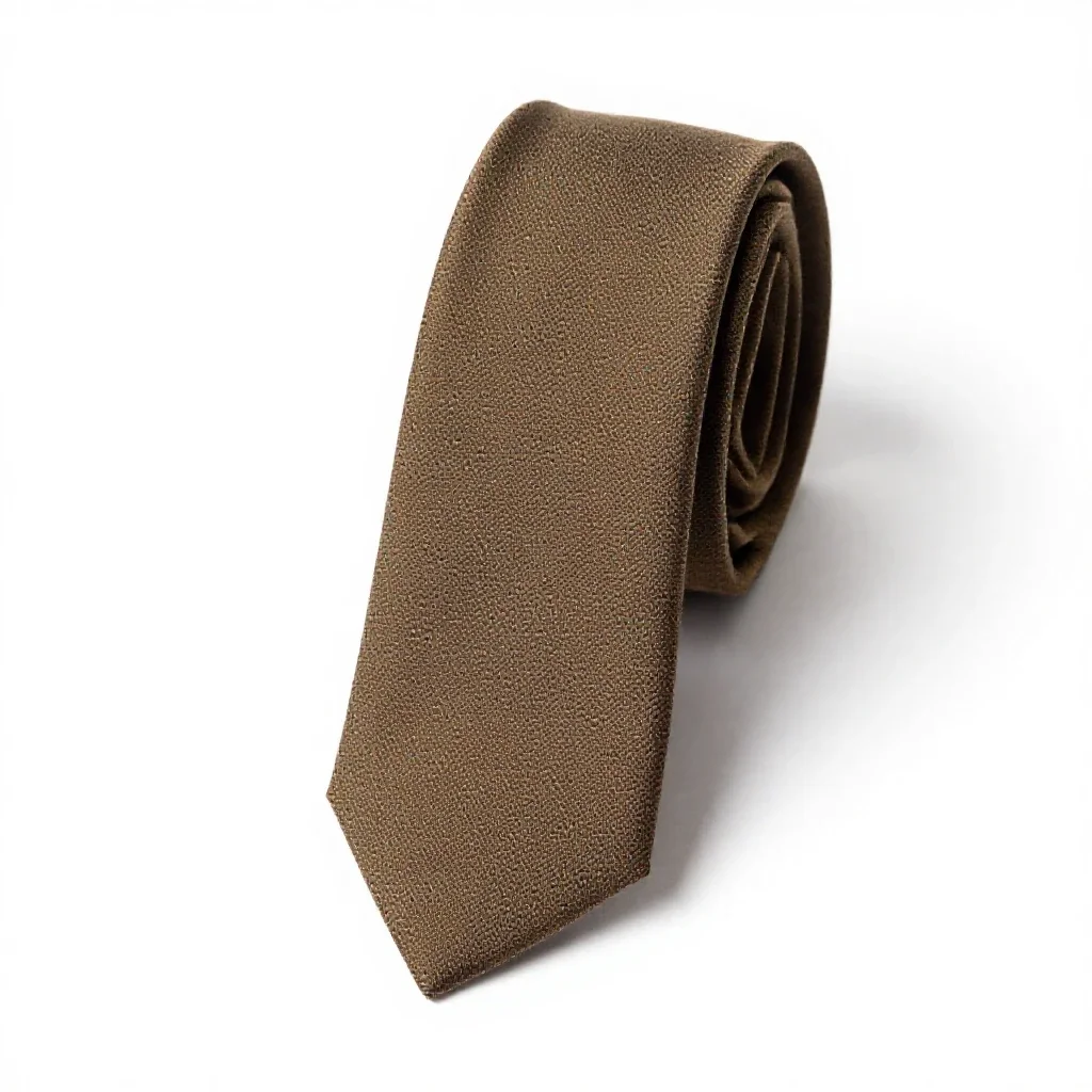 Old school tie isolated on a white background