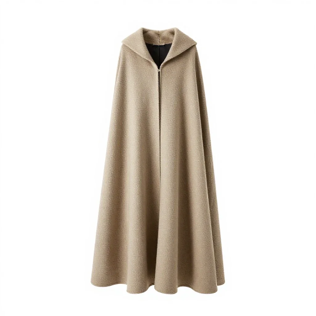 Opera cloak isolated on a white background