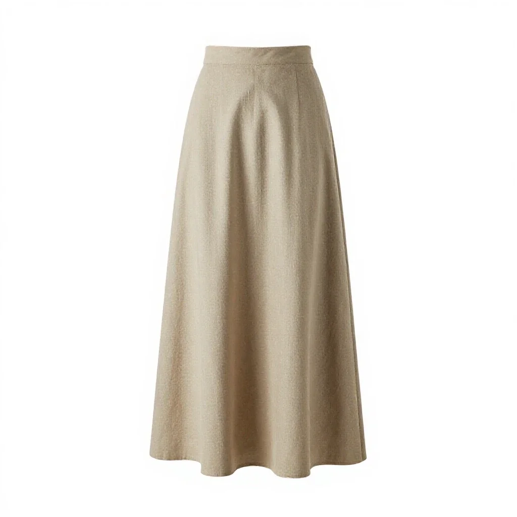 Overskirt isolated on a white background