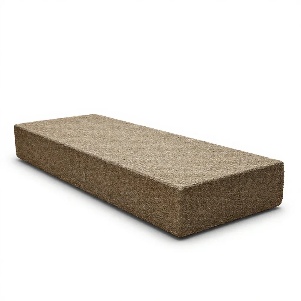 Roadbed isolated on a white background