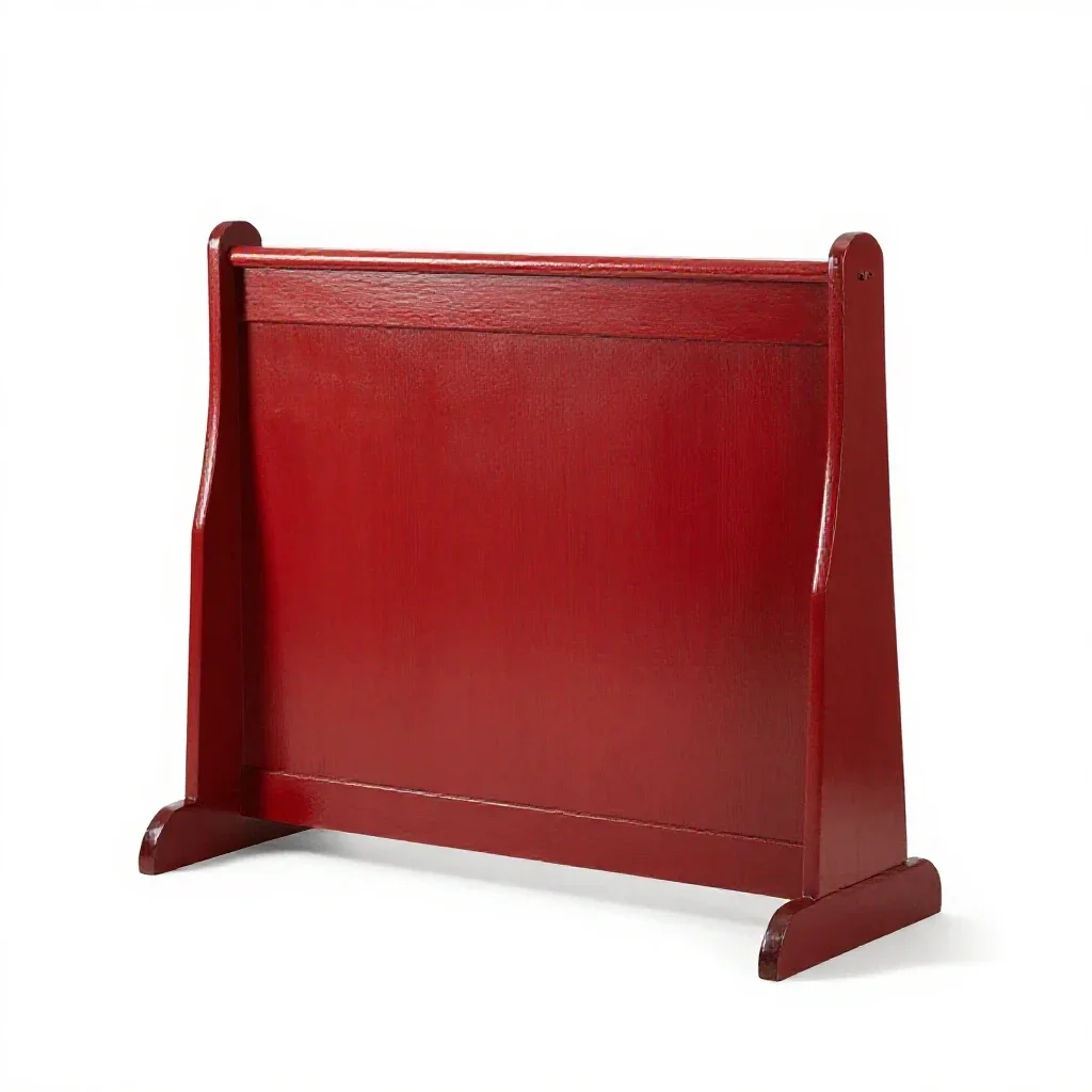 Rood screen isolated on a white background