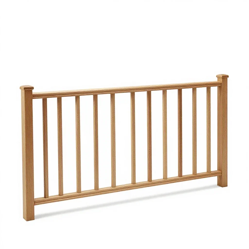 Safety rail isolated on a white background