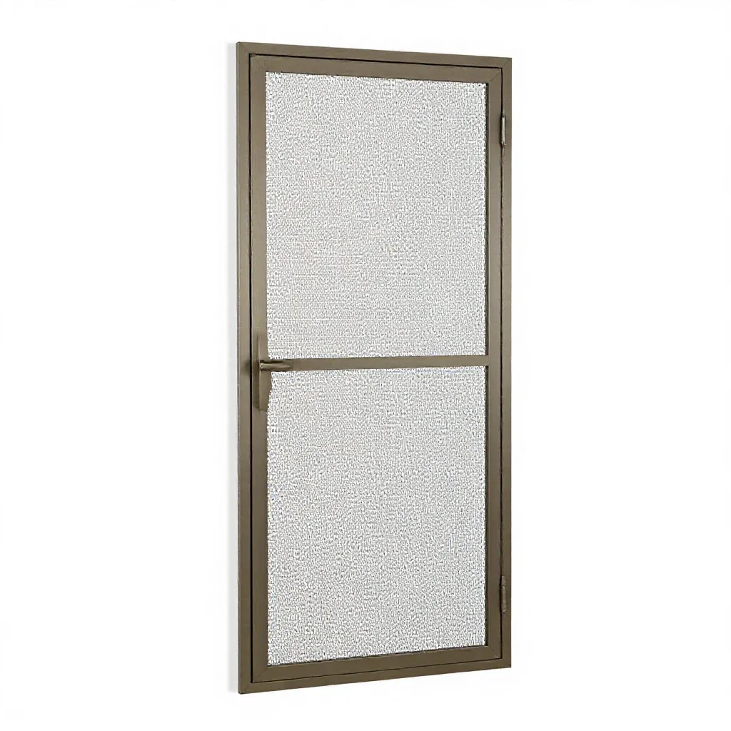 Screen door isolated on a white background