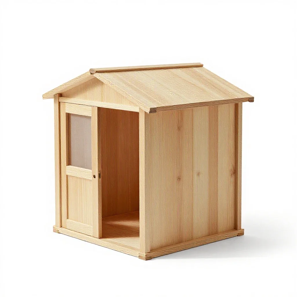Shelter isolated on a white background