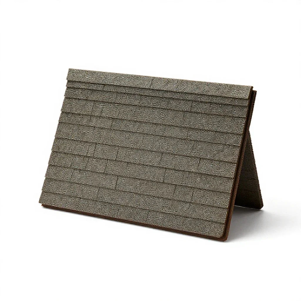 Shingle isolated on a white background