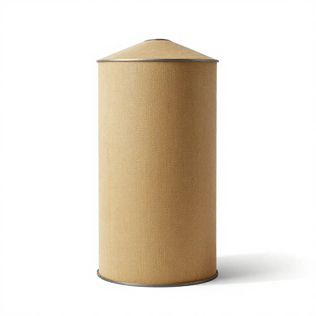Silo isolated on a white background