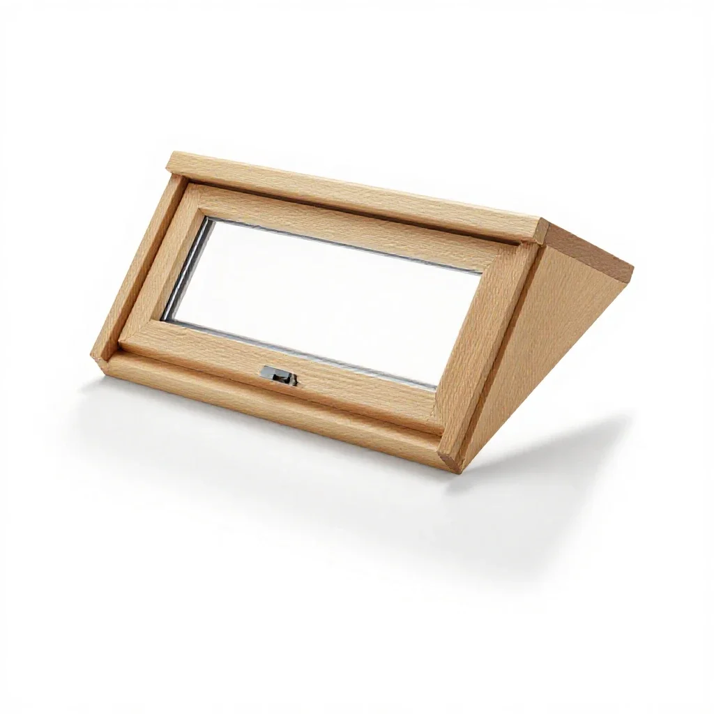 Skylight isolated on a white background