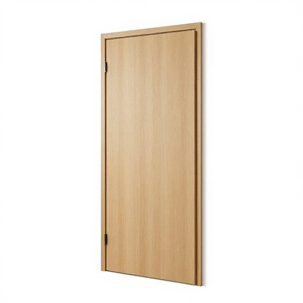Sliding door isolated on a white background