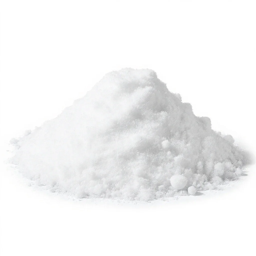 Snowbank isolated on a white background