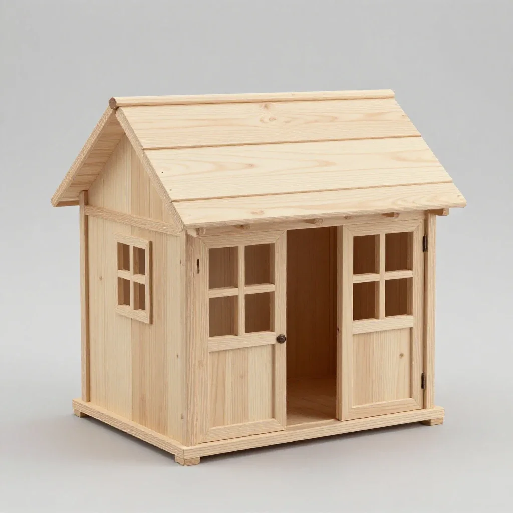 Stash house isolated on a white background