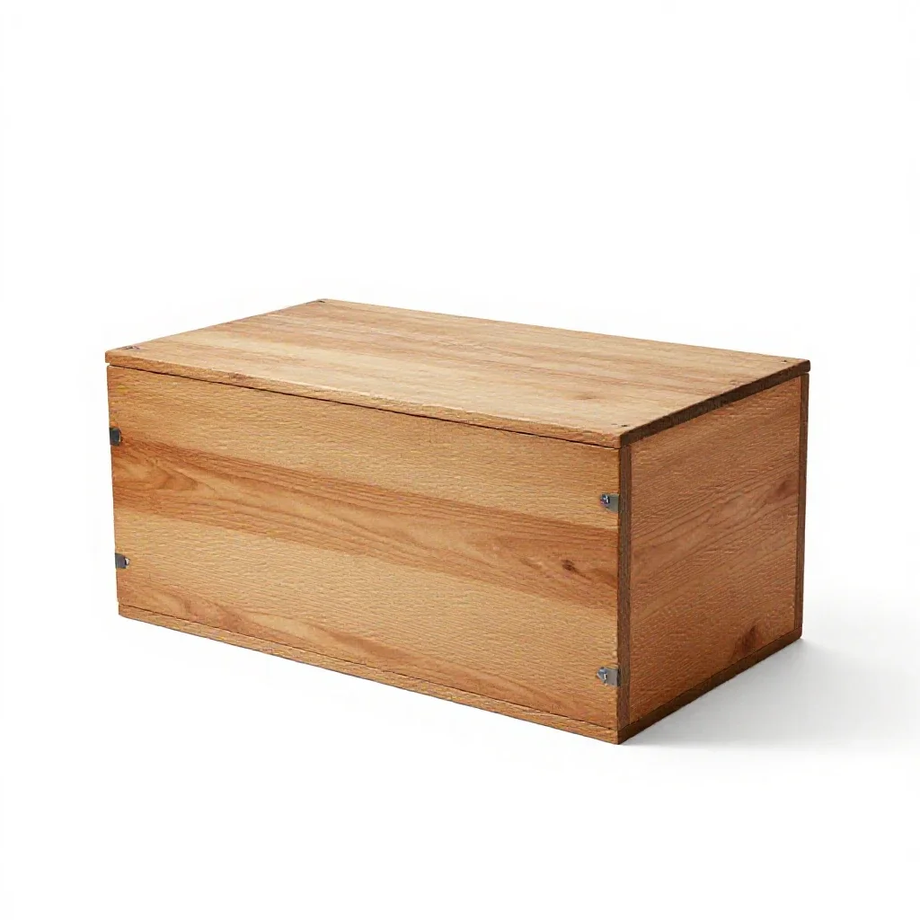 Steam chest isolated on a white background