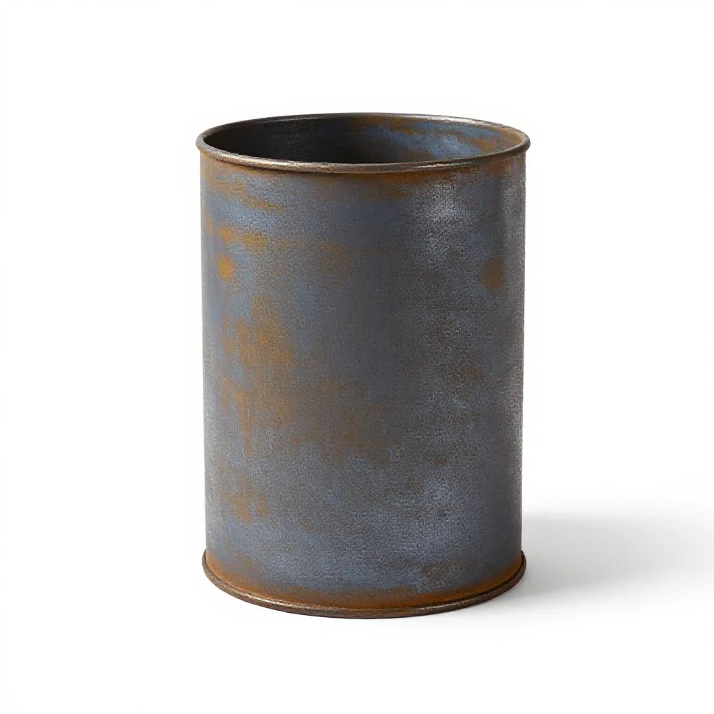 Steel mill isolated on a white background