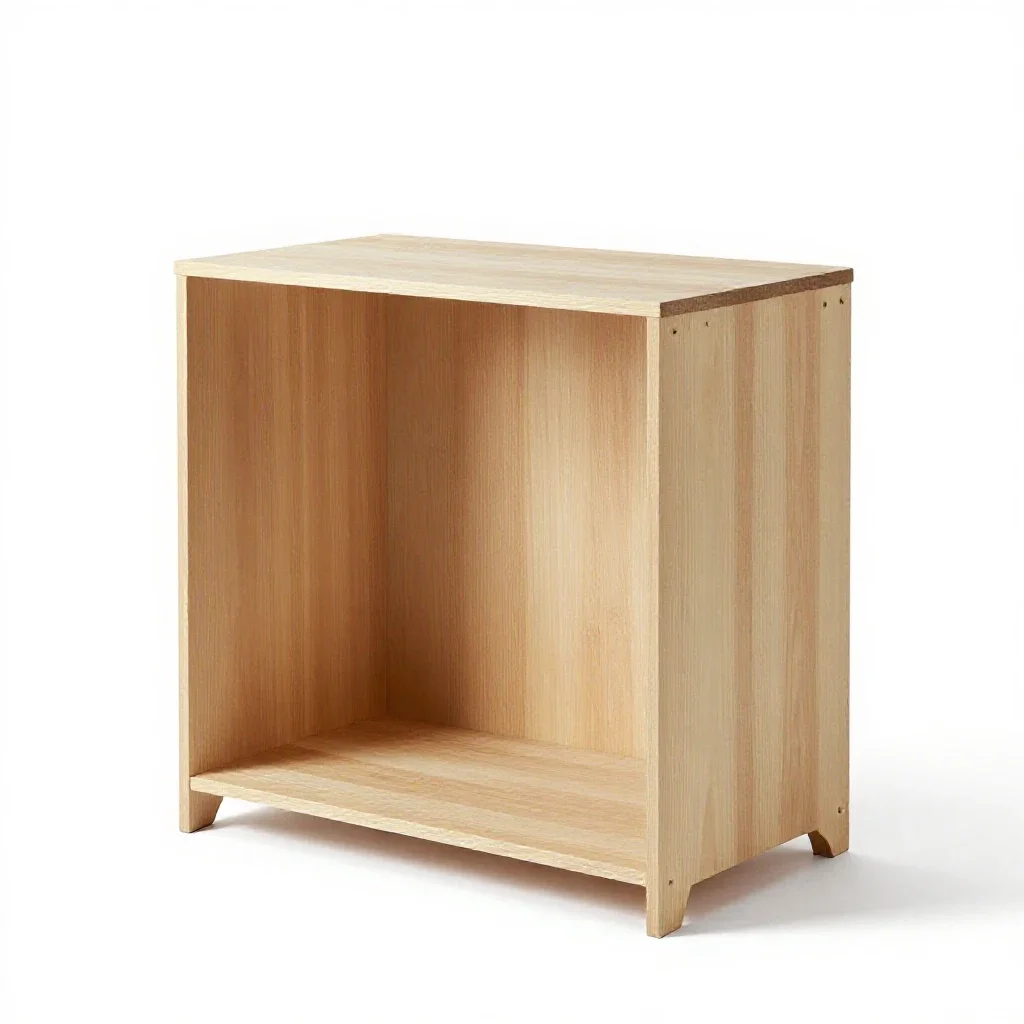 Storage space isolated on a white background