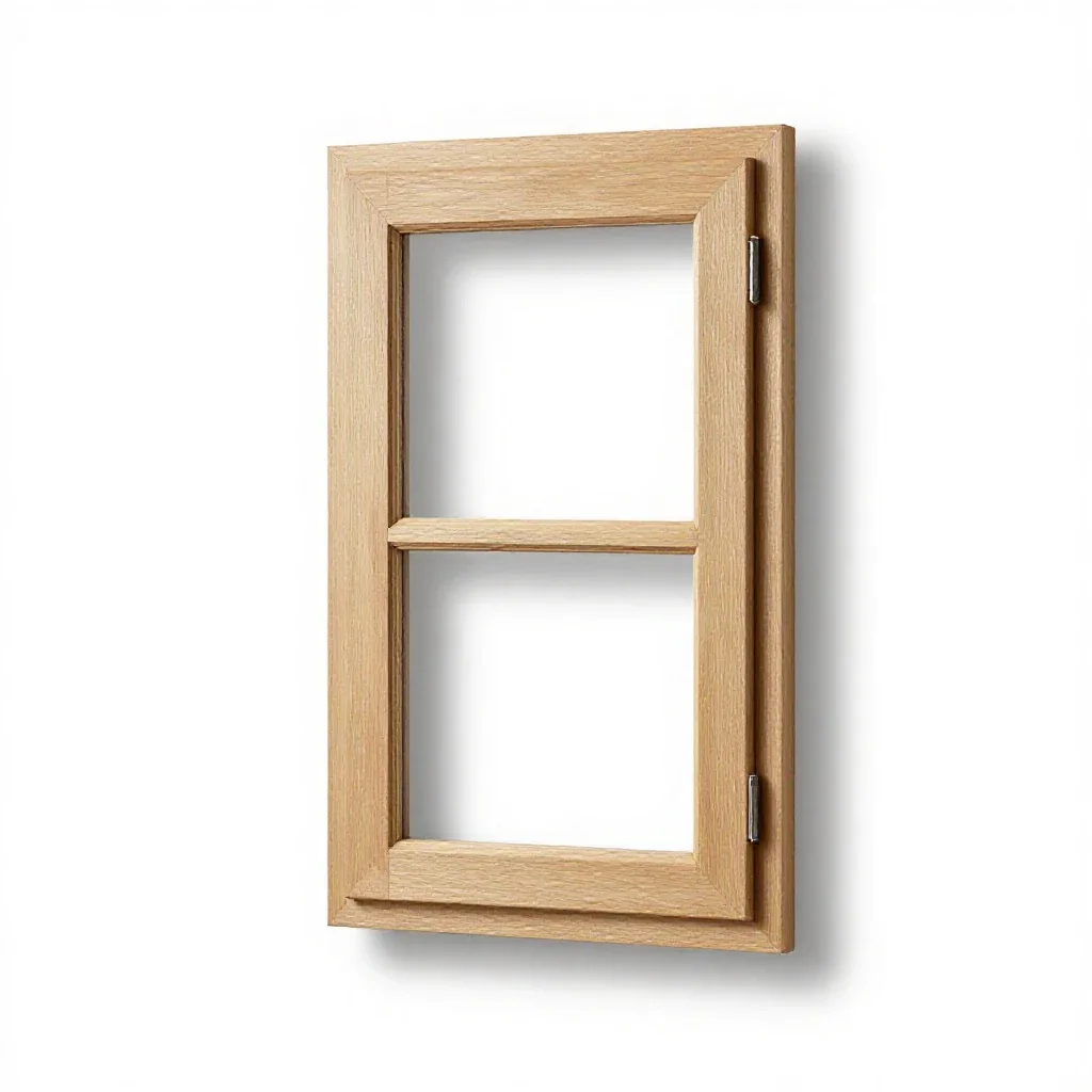 Storm window isolated on a white background