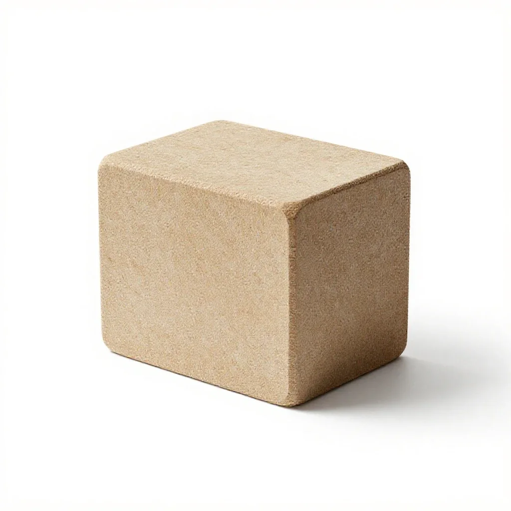 Stumbling block isolated on a white background