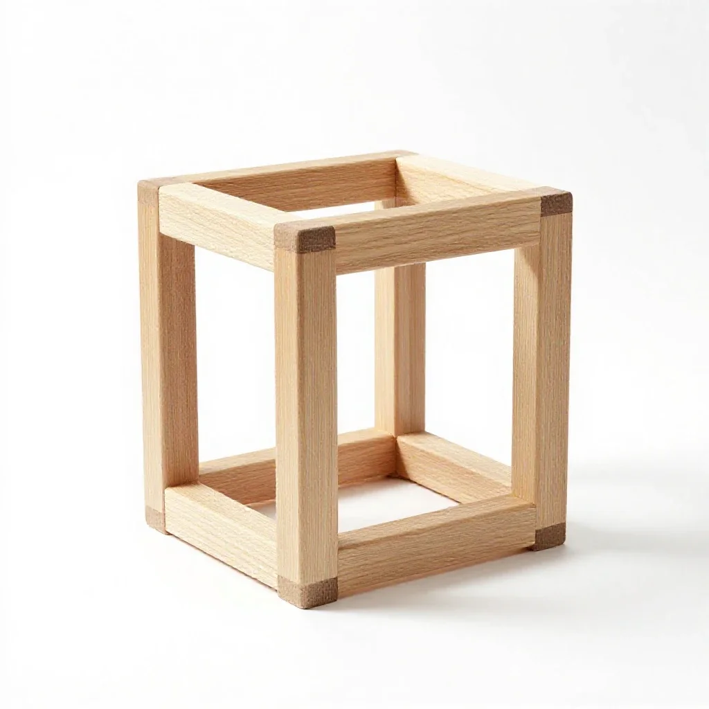 Supporting structure isolated on a white background