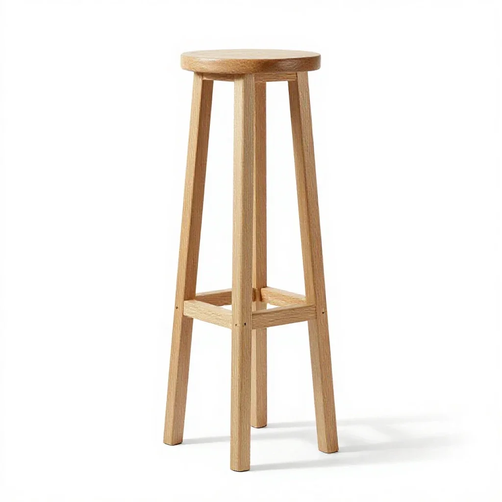 Supporting tower isolated on a white background