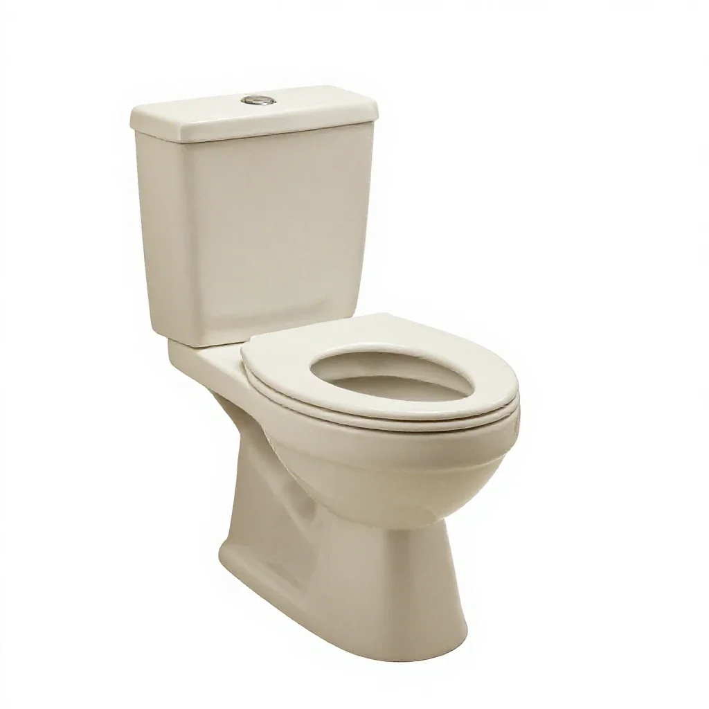 Toilet isolated on a white background