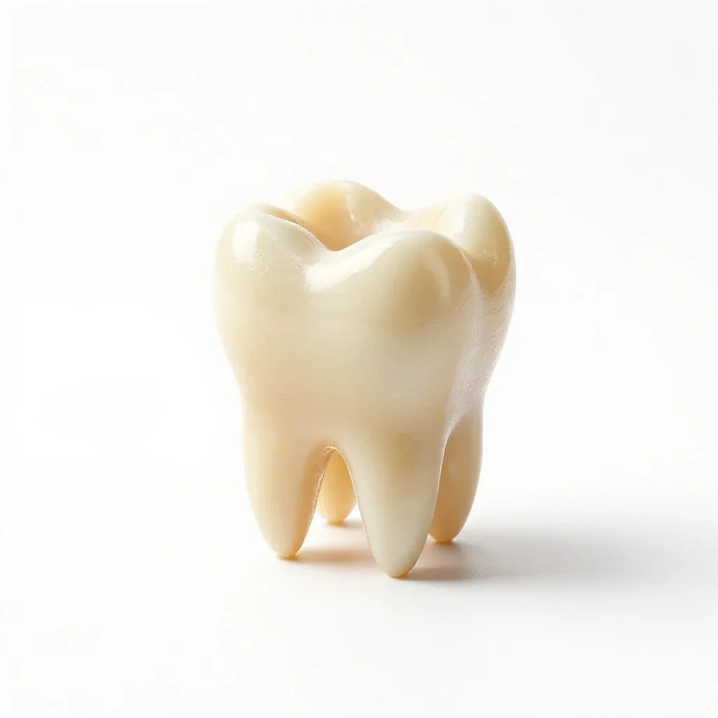 Tooth isolated on a white background