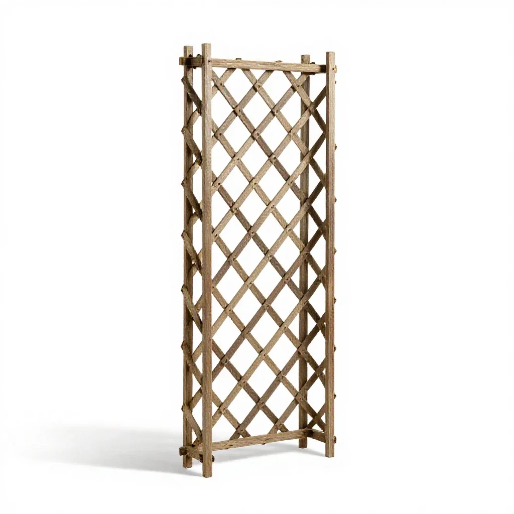 Trellis isolated on a white background