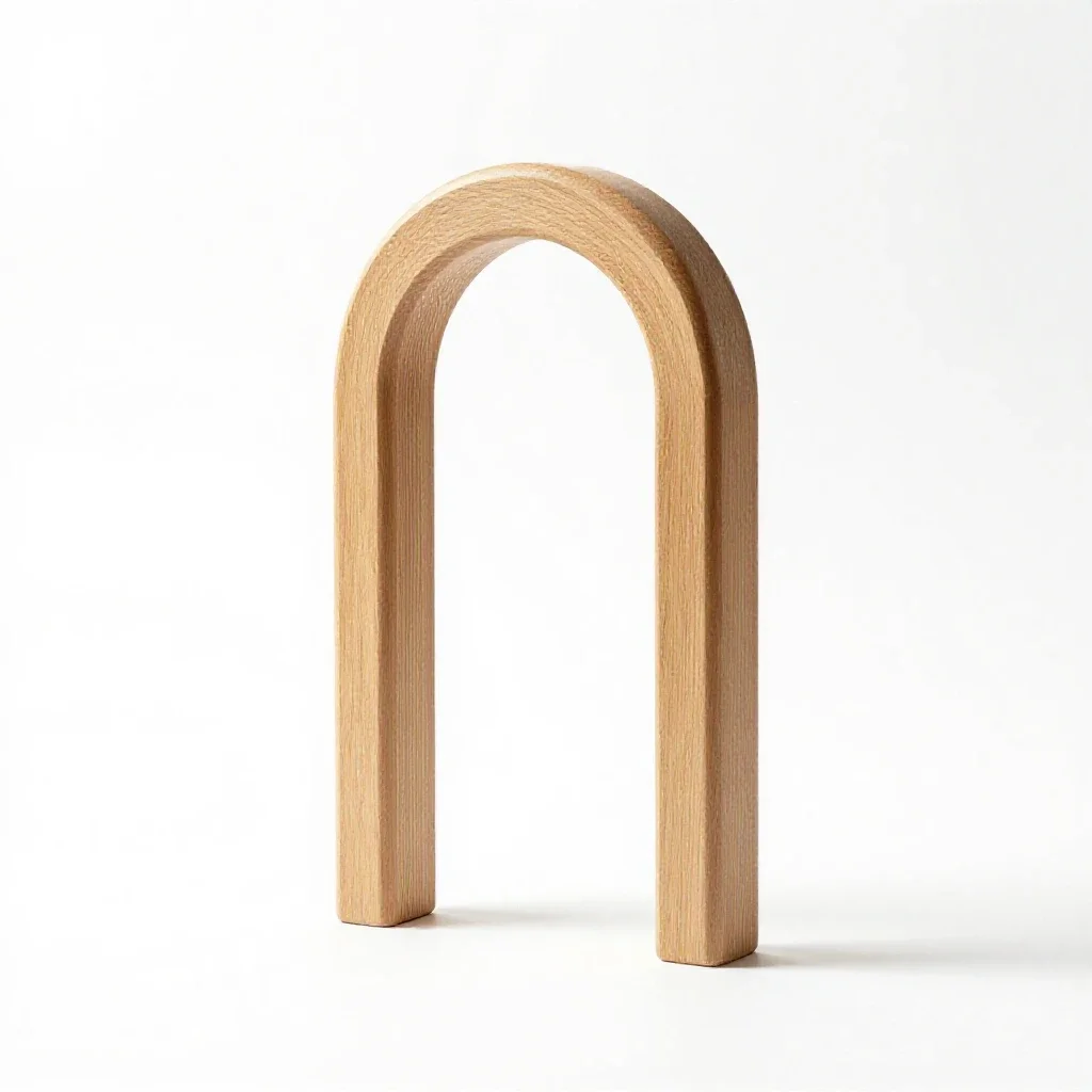 Trimmer arch isolated on a white background