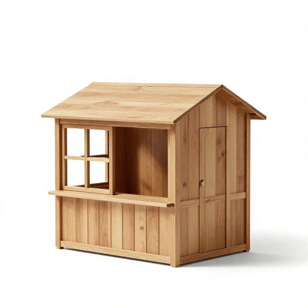 Whorehouse isolated on a white background