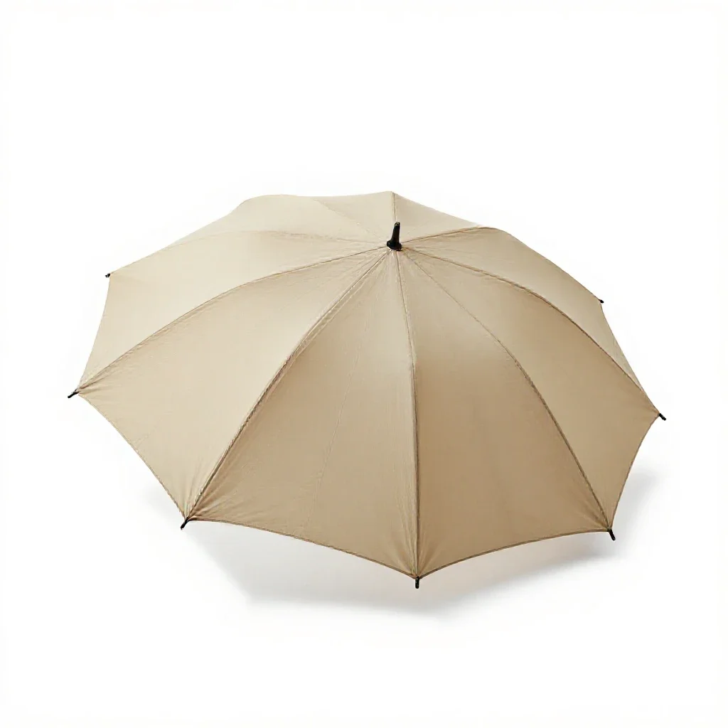 Umbrella tent isolated on a white background
