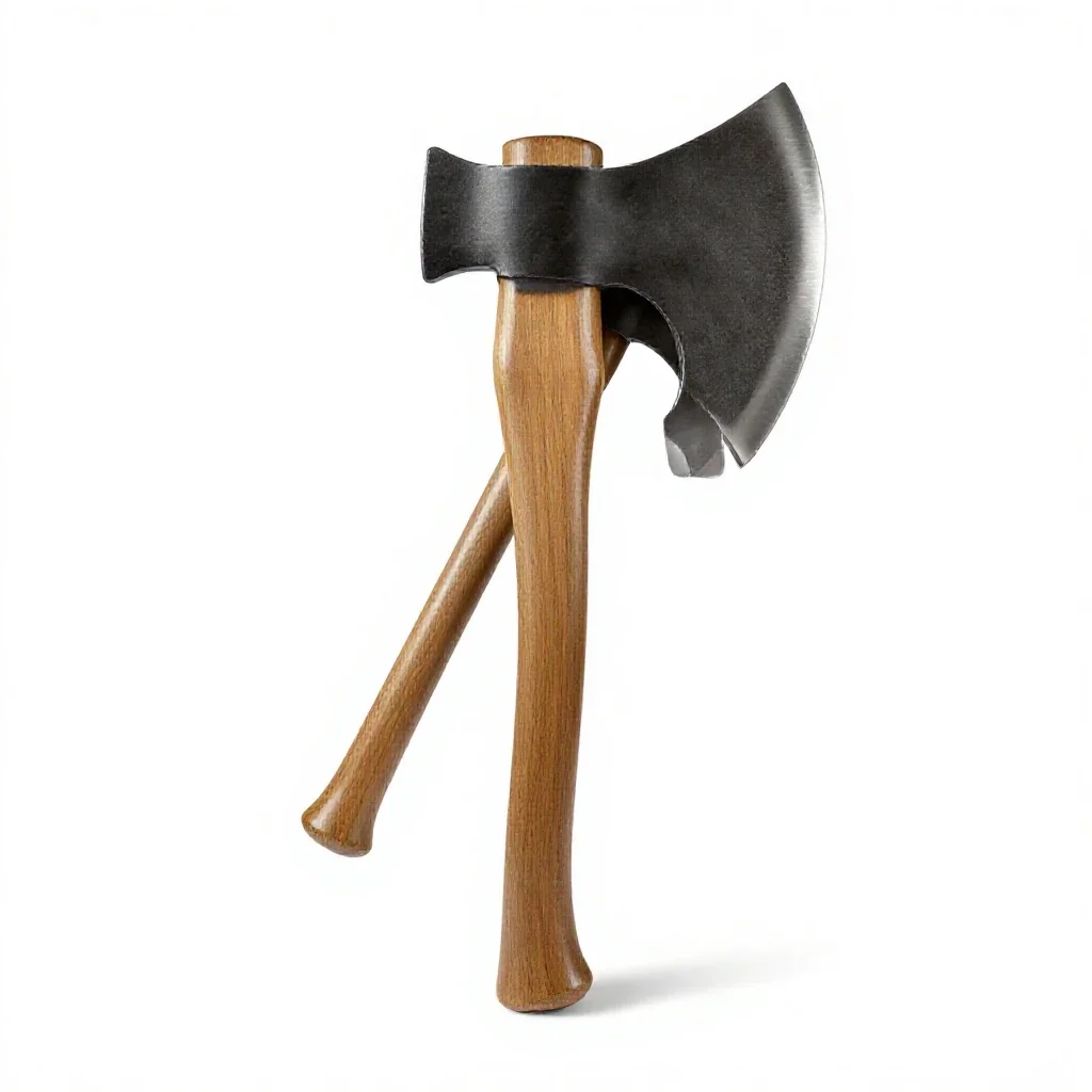 Battle-ax isolated on a white background