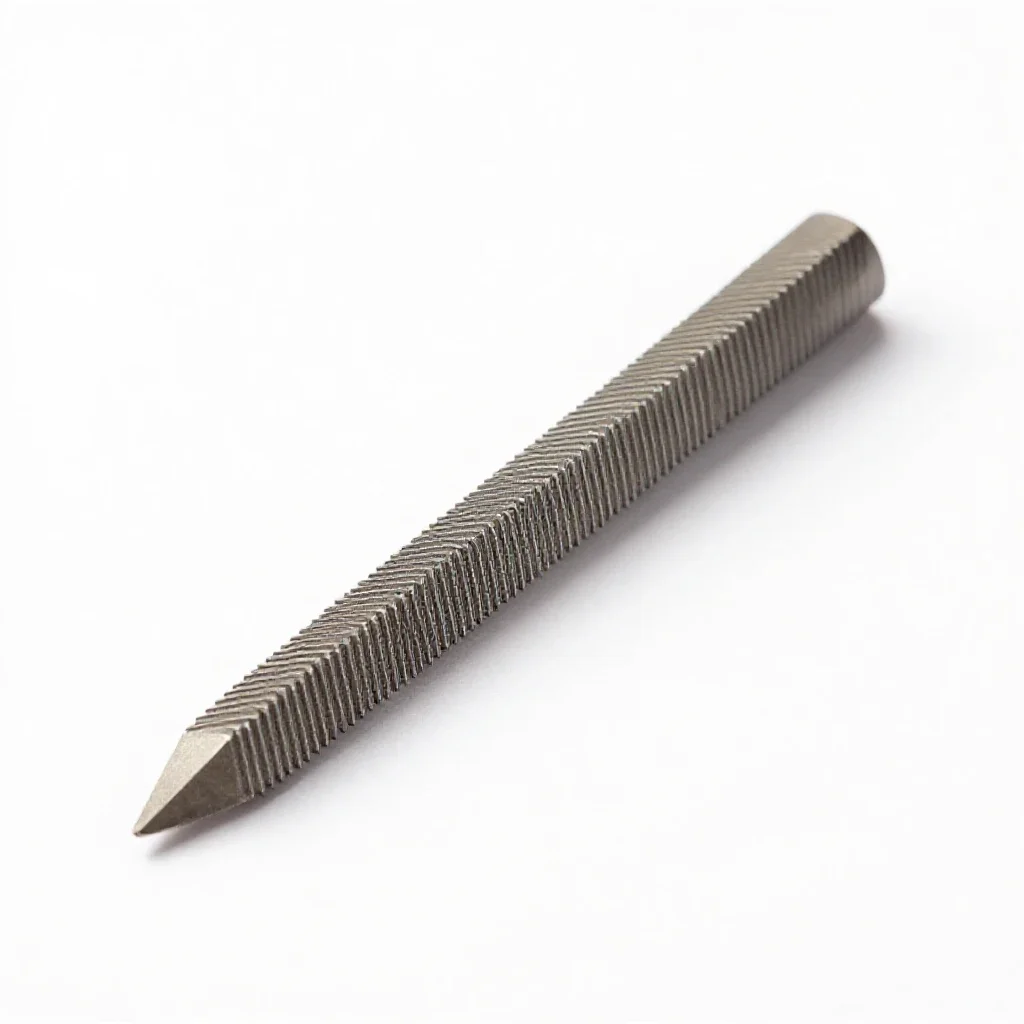 Blunt file isolated on a white background