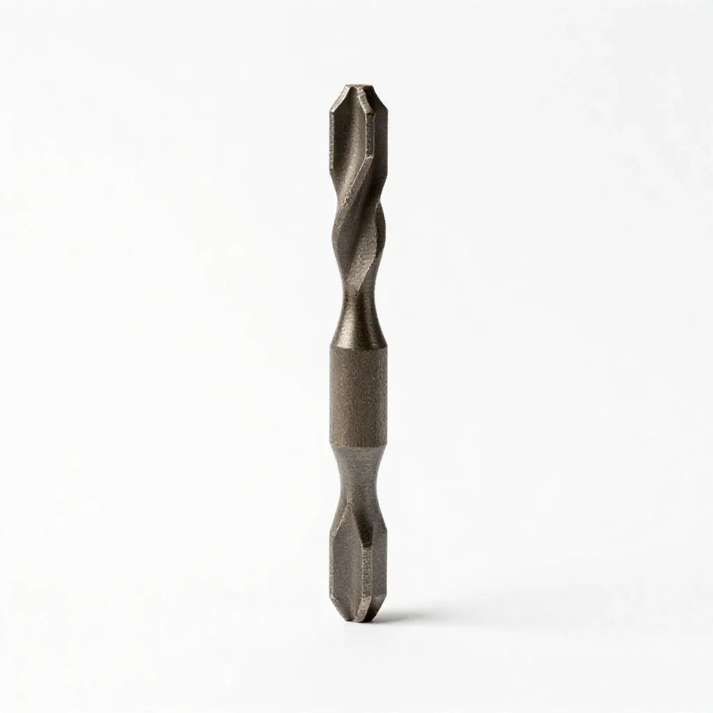 Brace and bit isolated on a white background