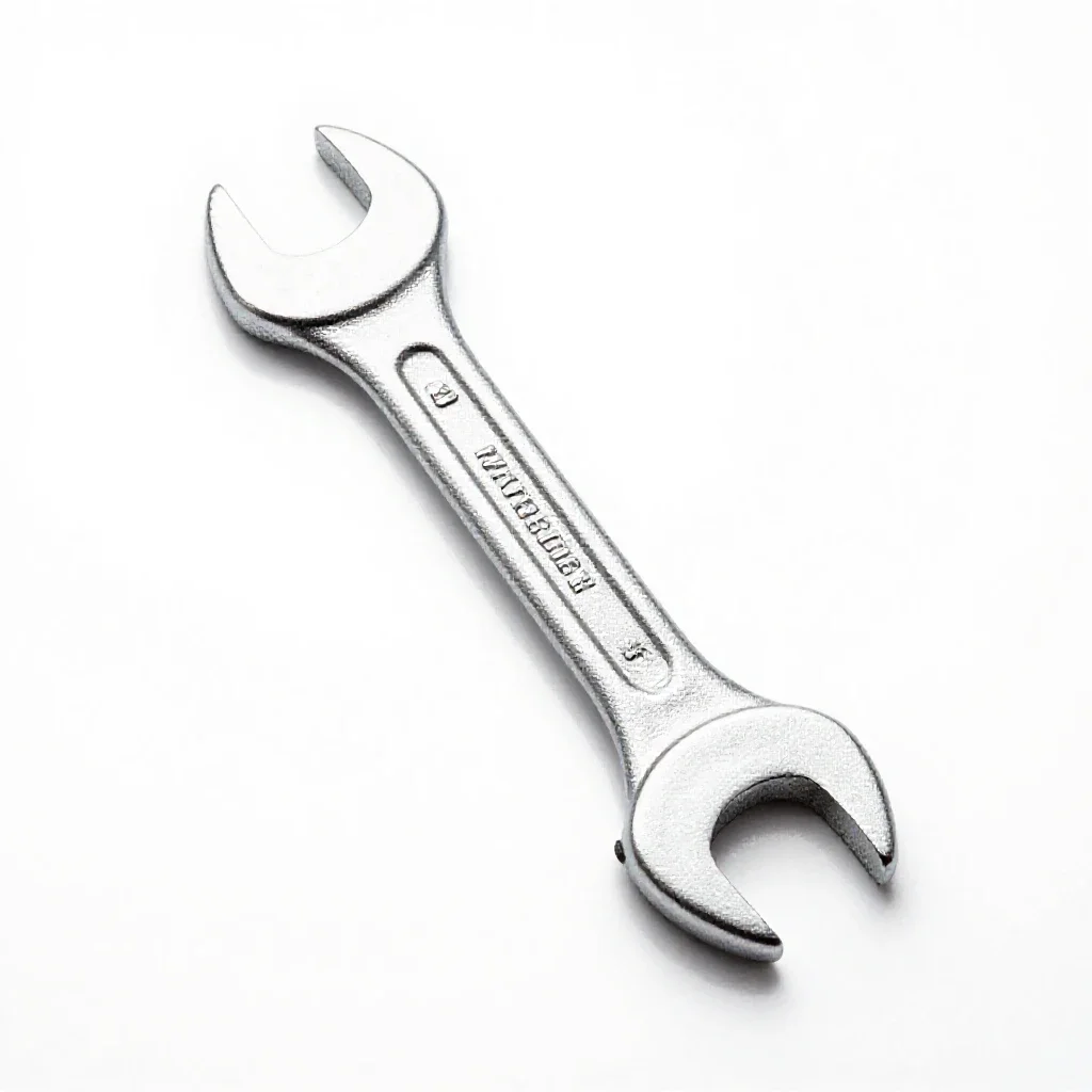 Brace wrench isolated on a white background