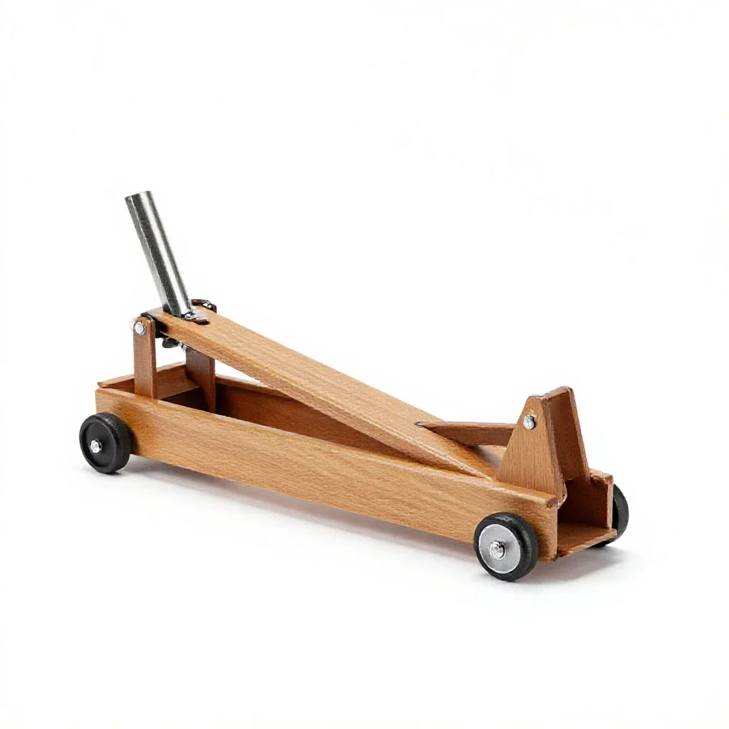 Bumper jack isolated on a white background