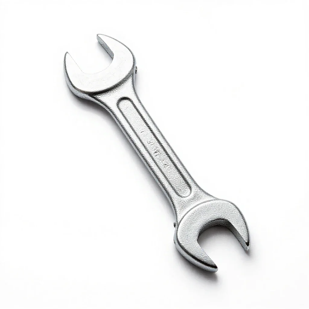 Carriage wrench isolated on a white background