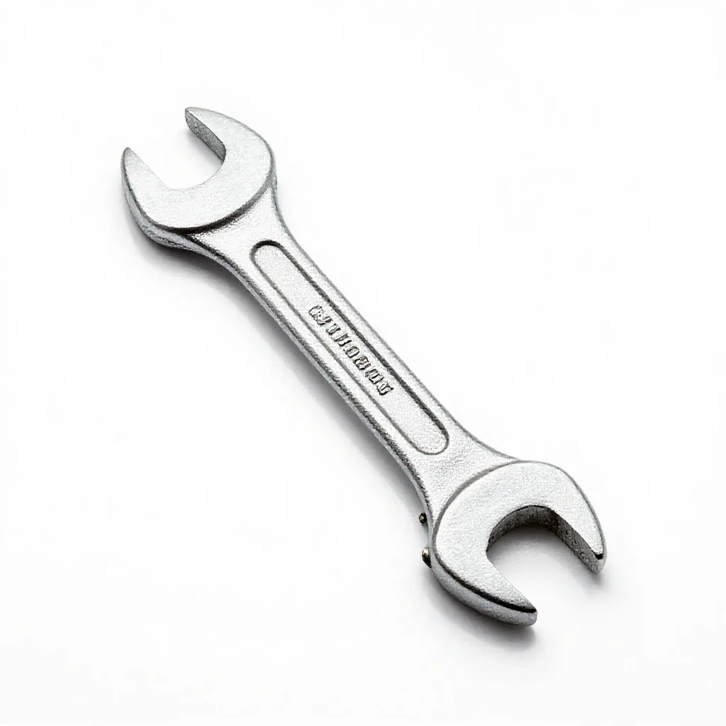 Chain wrench isolated on a white background