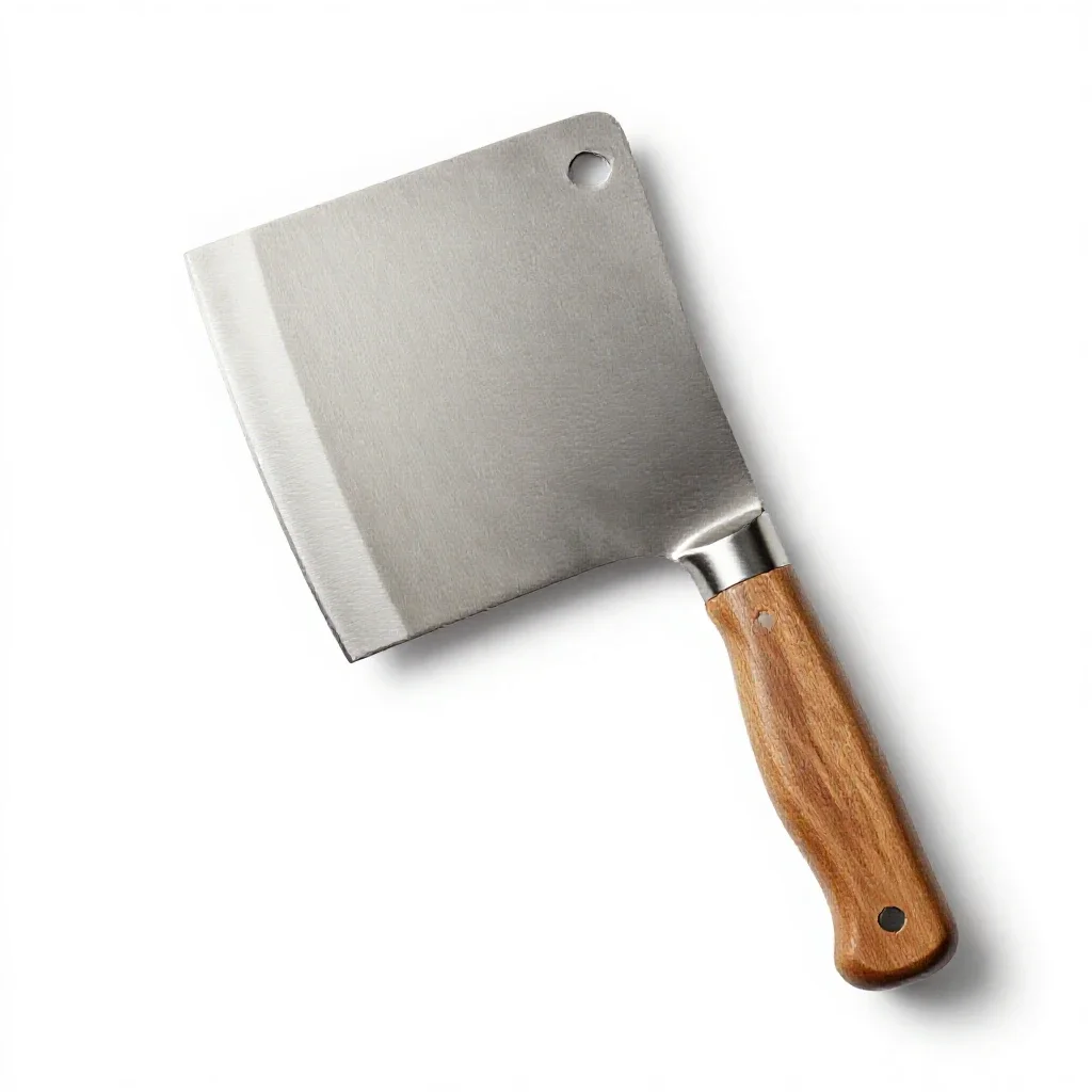 Cleaver isolated on a white background